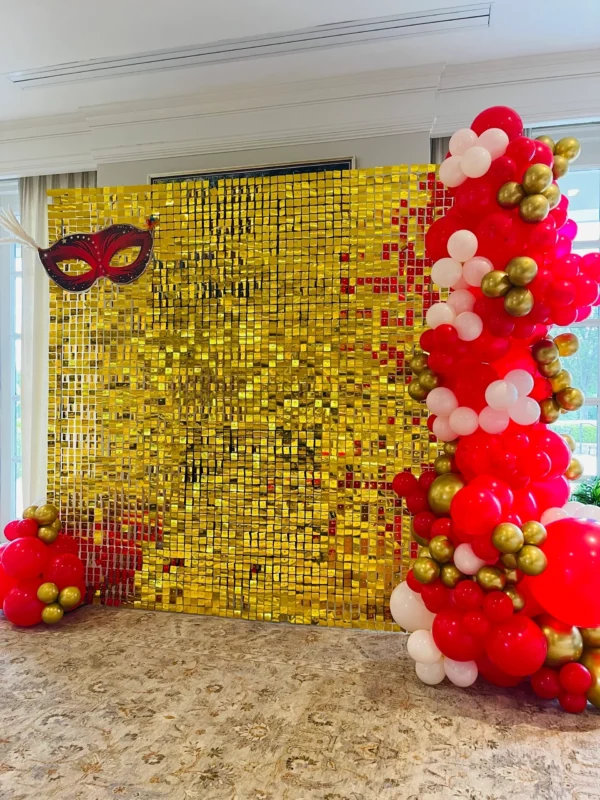 Gold Sequin panels
